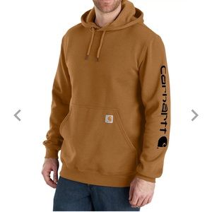Carhartt medium brown loose fit sweatshirt